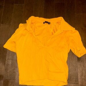 Zara Bold Orange Sweatshirt